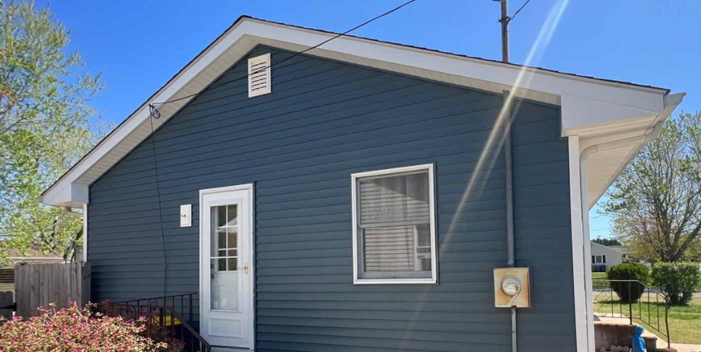 after siding image