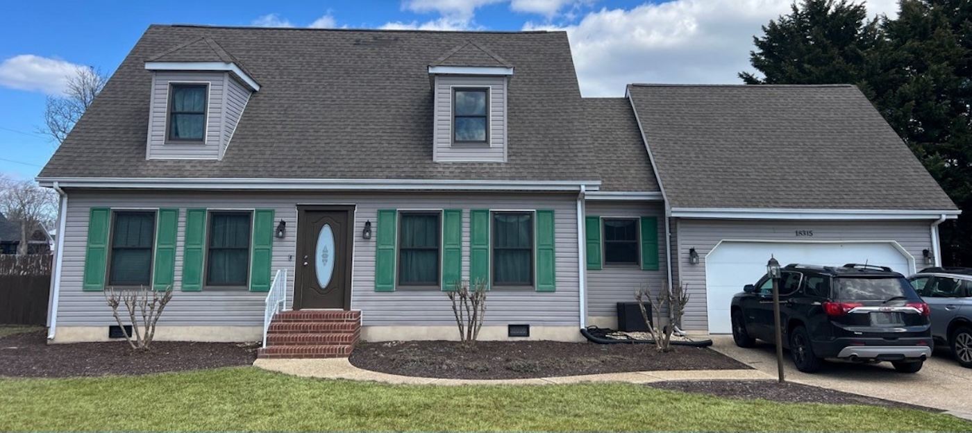 before photo roofing