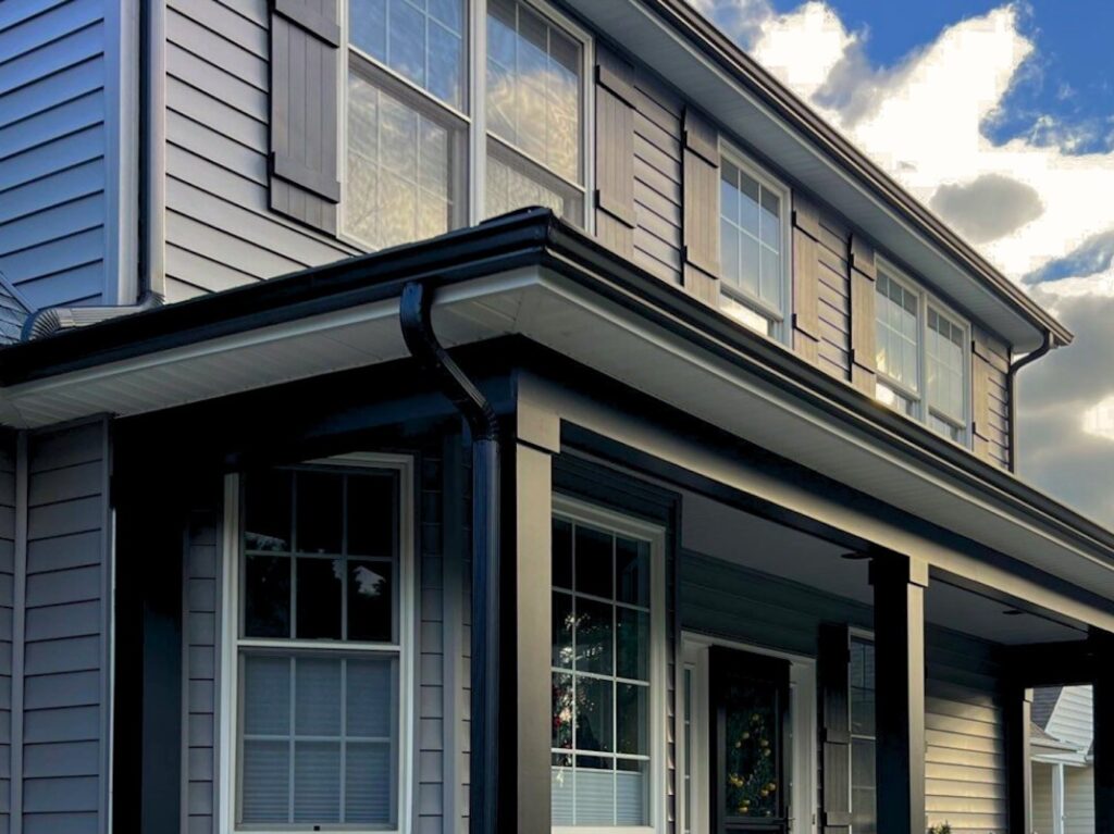 new siding installation